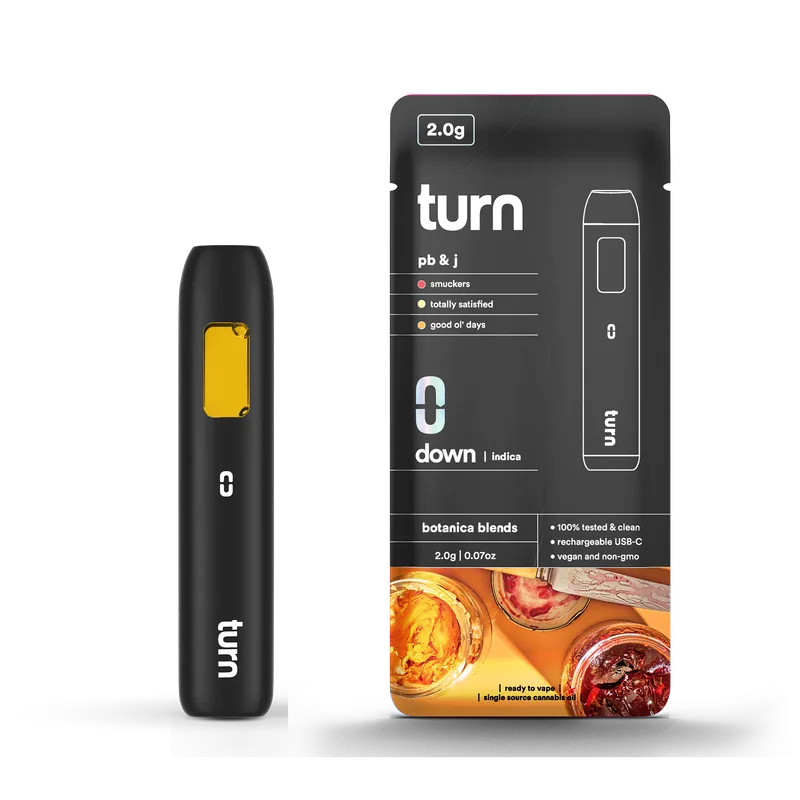 Turn TURN DOWN All-In-One Disposable 2g - Cherry Bomb
