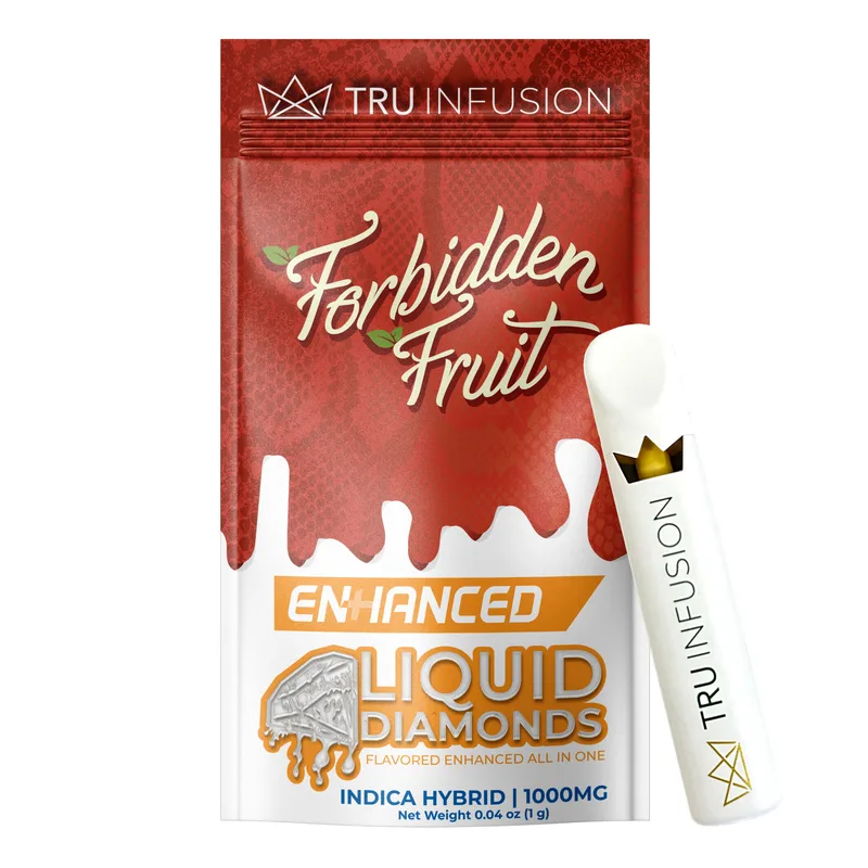 TRU Infusion 1g Disposable Enhanced Liquid Diamonds - Forbidden Fruit
