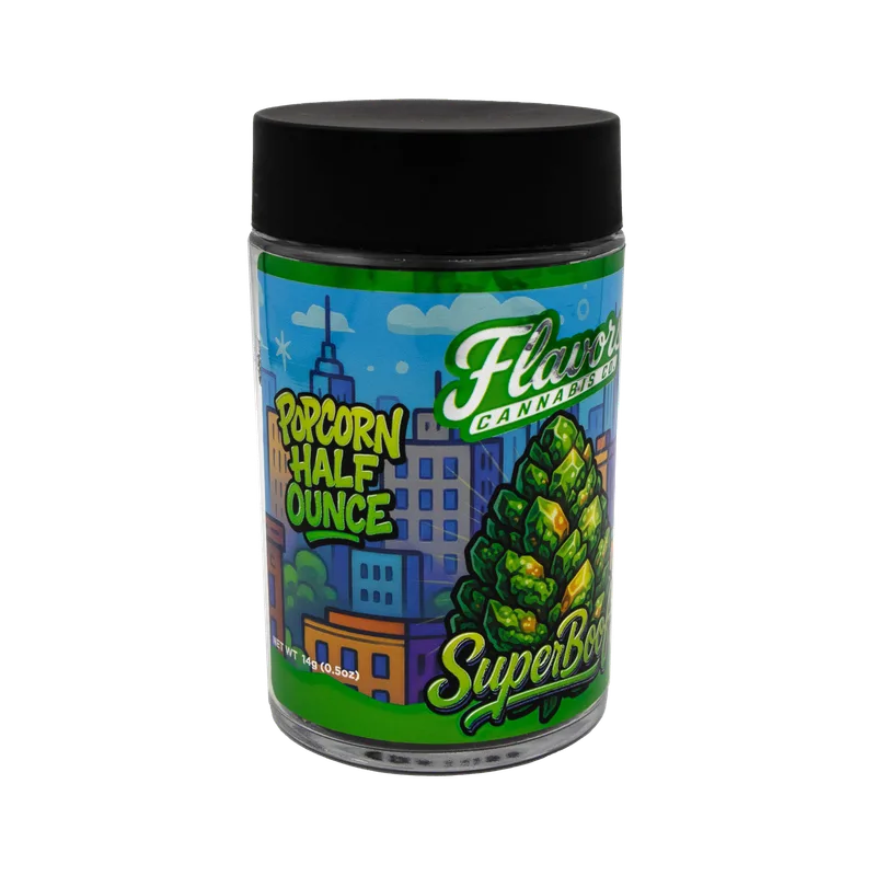 Flavors Cannabis Co - Popcorn Flower - Super Boof (H) (14.0g)