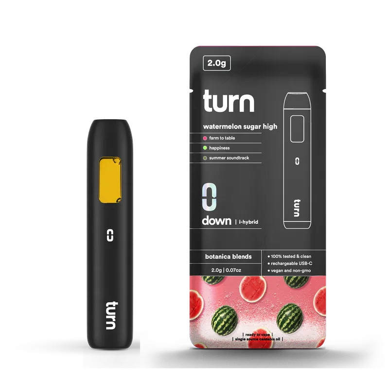 Turn TURN UP All-In-One Disposable 2g - The Mandarin
