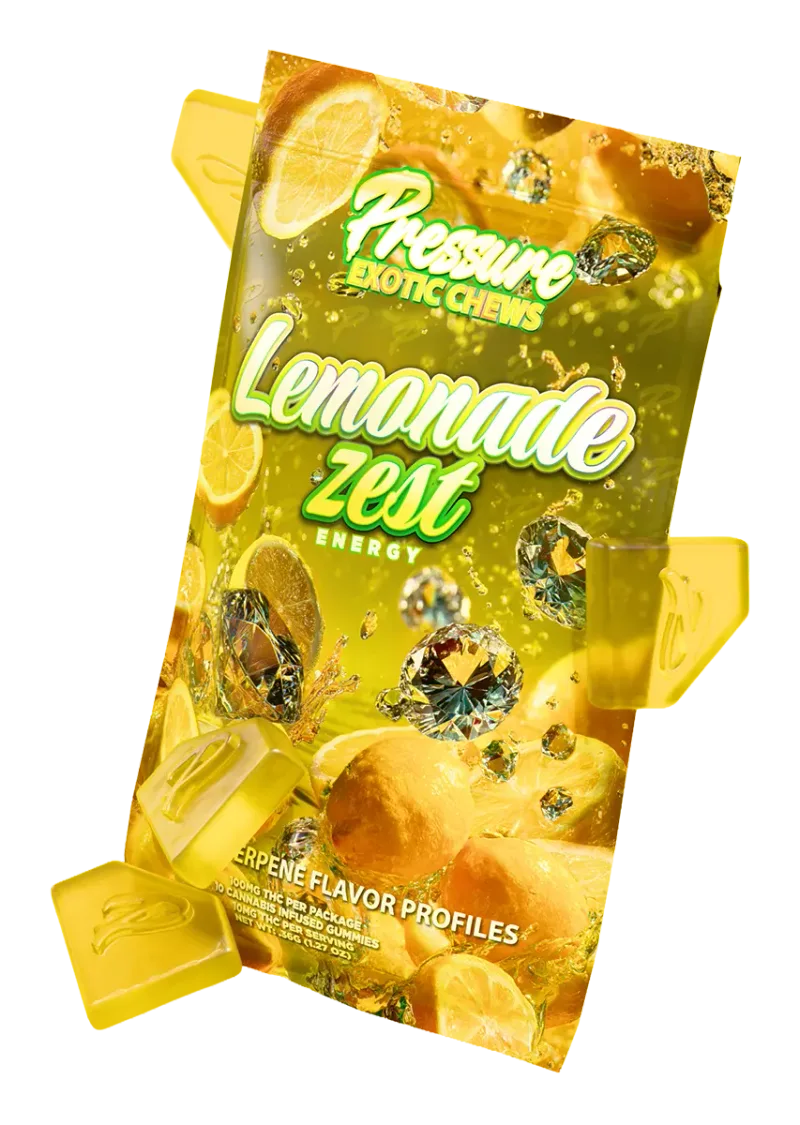 Pressure - Gummies - Lemonade Zest (H) (100mg)