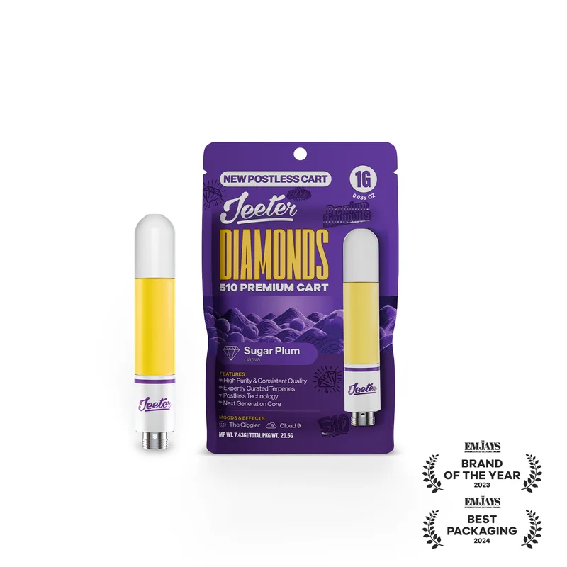 Jeeter - Postless Cartridge Liquid Diamonds - Sugar Plum (S) (1.0g)