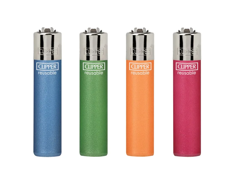 Clipper - Classic Lighter - Solid Metallic (Assorted)