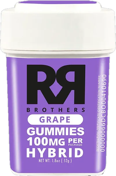 RR Brothers - Gummies - Grape (I) (100mg)