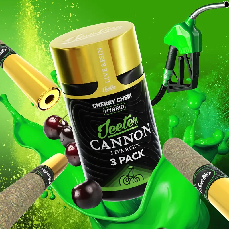 Indigo Cannon Live Resin Infused Preroll 3 Pack