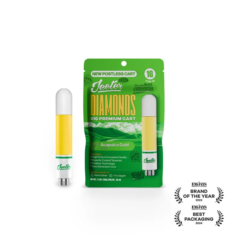 Jeeter - Postless Cartridge Liquid Diamonds - Acapulco Gold (S) (1.0g)