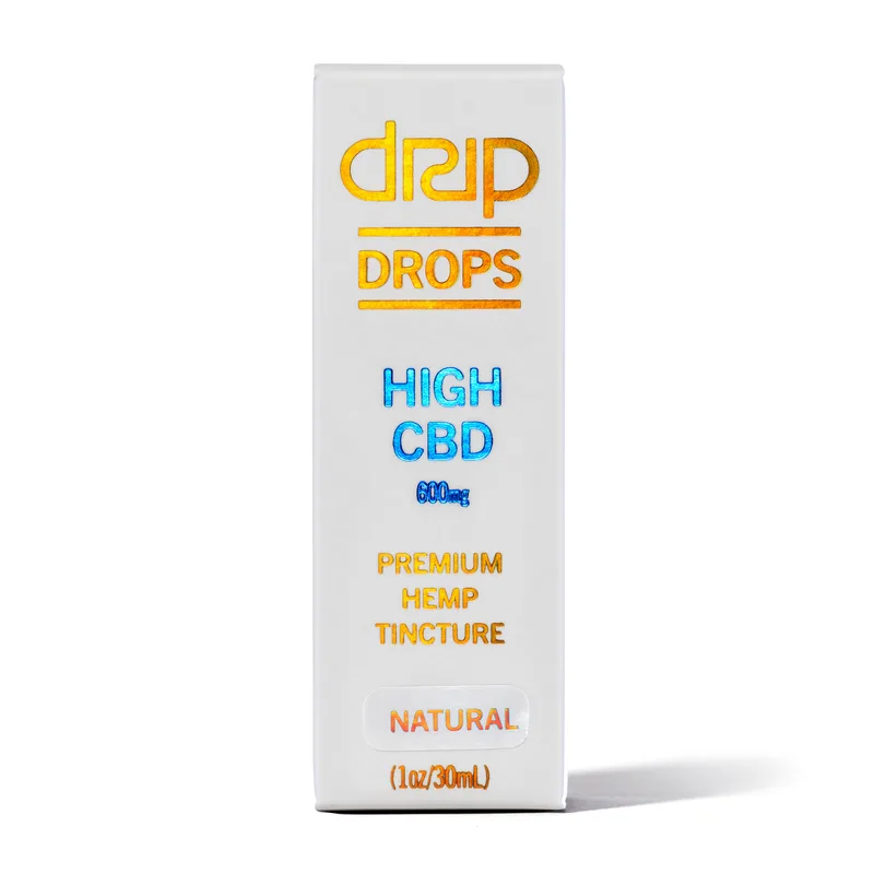 Drip - Drops - Natural High CBD (H) (600mg)