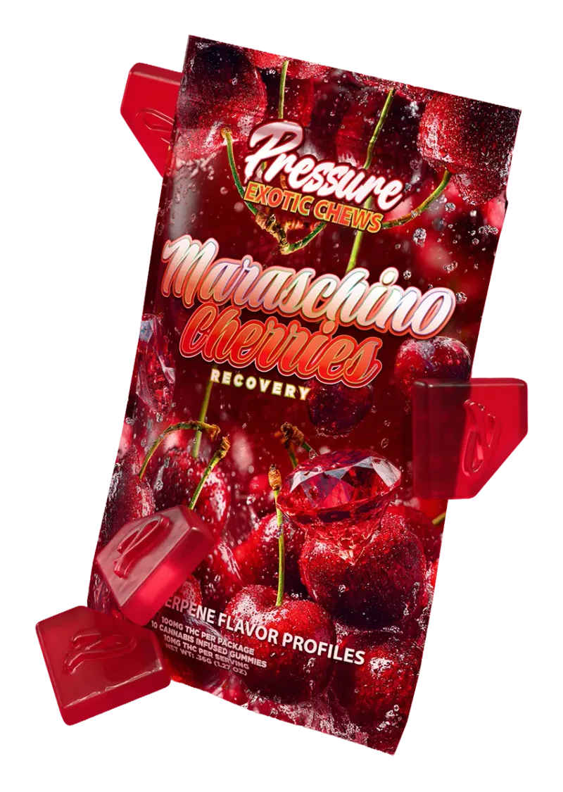 Pressure - Gummies - Maraschino Cherry (H) (100mg)