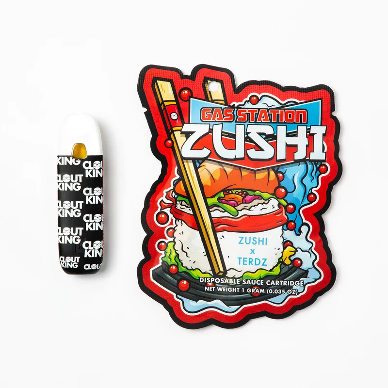 Clout King Live Resin Sauce Disposable 1g - Gas Station Zushi