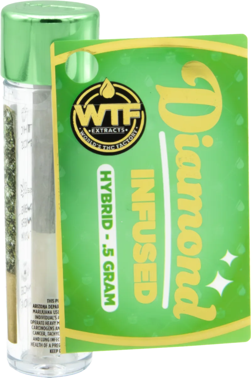 WTF - Diamond Infused Preroll - G.P.R. (H) (0.5g)