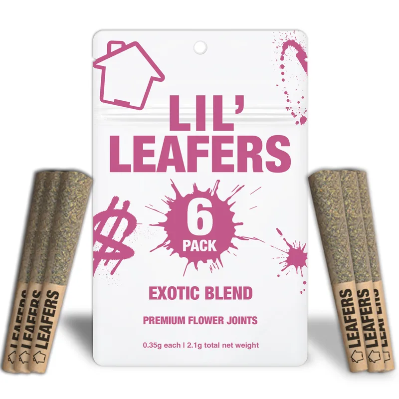Lil Leafers Pre-Roll 6pk 2.1g - Exotic Blend