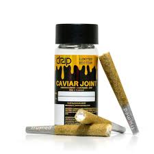 Drip - Infused Preroll Caviar 3pk - Rainbow RZ x Blue Dream (H) (2.1g)