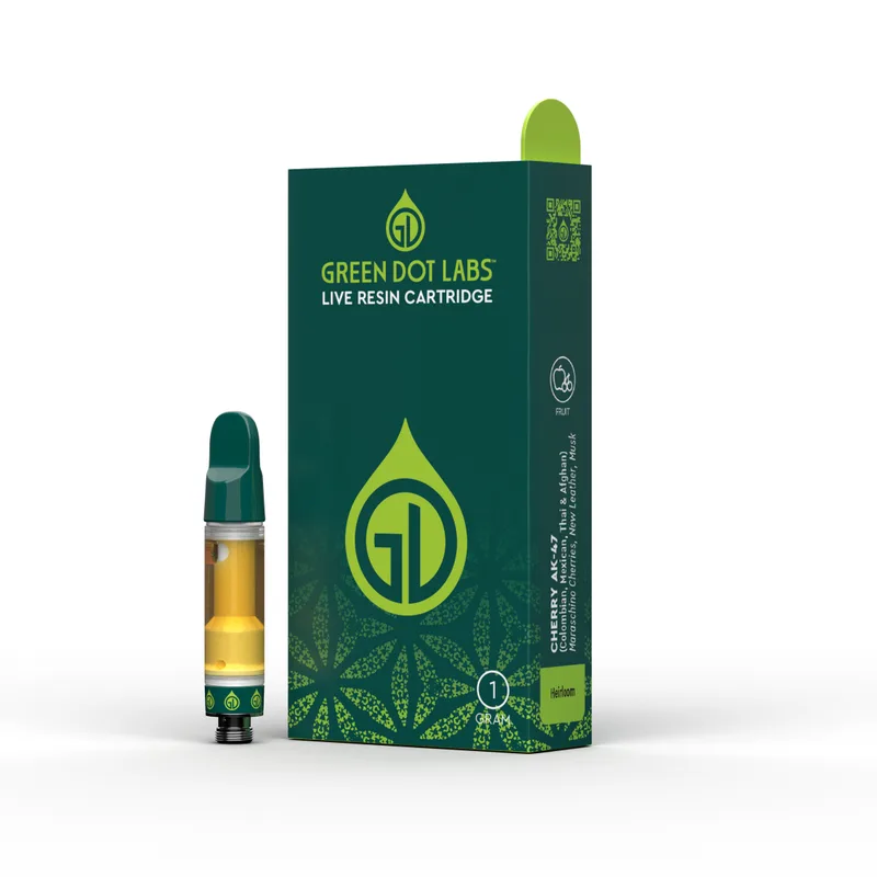 Green Dot Labs LR Cart 1g - Kashmir