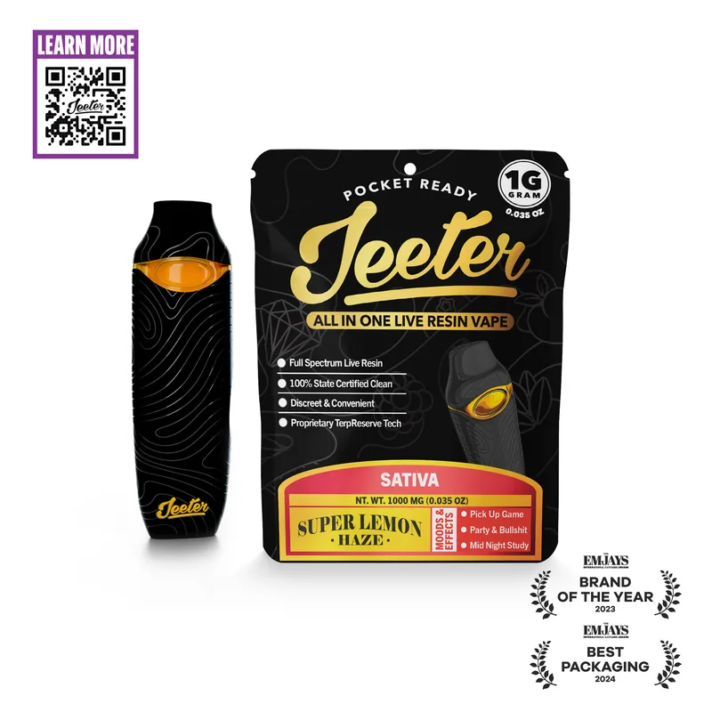 Jeeter AIO Live Resin 1g - Silver Haze