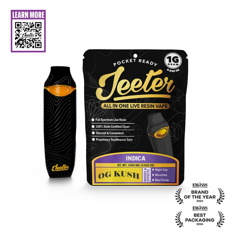 Jeeter AIO Live Resin 1g - Alien OG