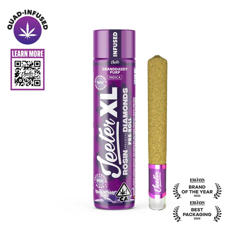 Granddaddy Purp Jeeter XL Infused Pre-Roll | 2g
