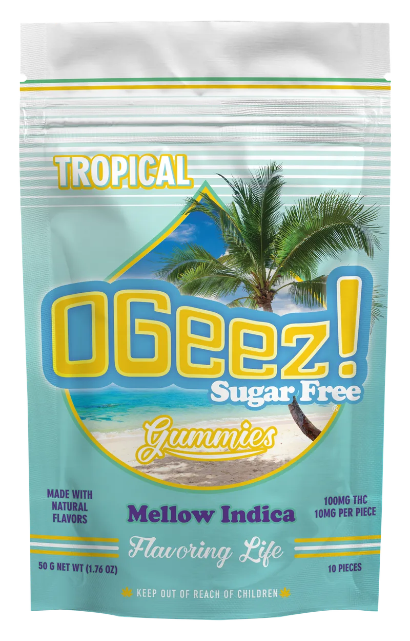 Tropical Sugar Free Indica Gummies