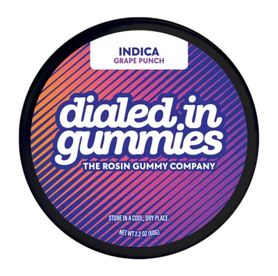Grape Punch Rosin Gummies