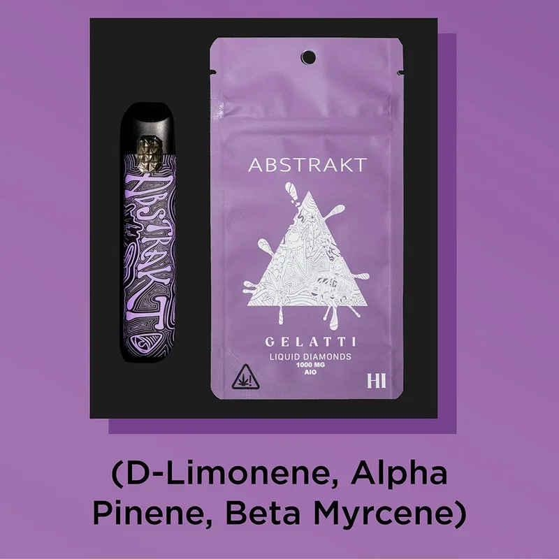 Abstrakt 1g Diamonds Disposable - Gelatti