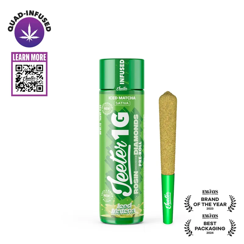 Iced Matcha Infused Pre-Roll | 1g