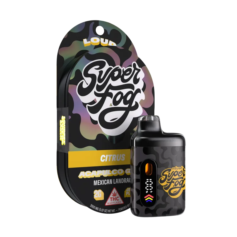 Mfused Super Fog 2g Loud Jefe XL Plus AIO Live Resin HTE - Acapulco Gold