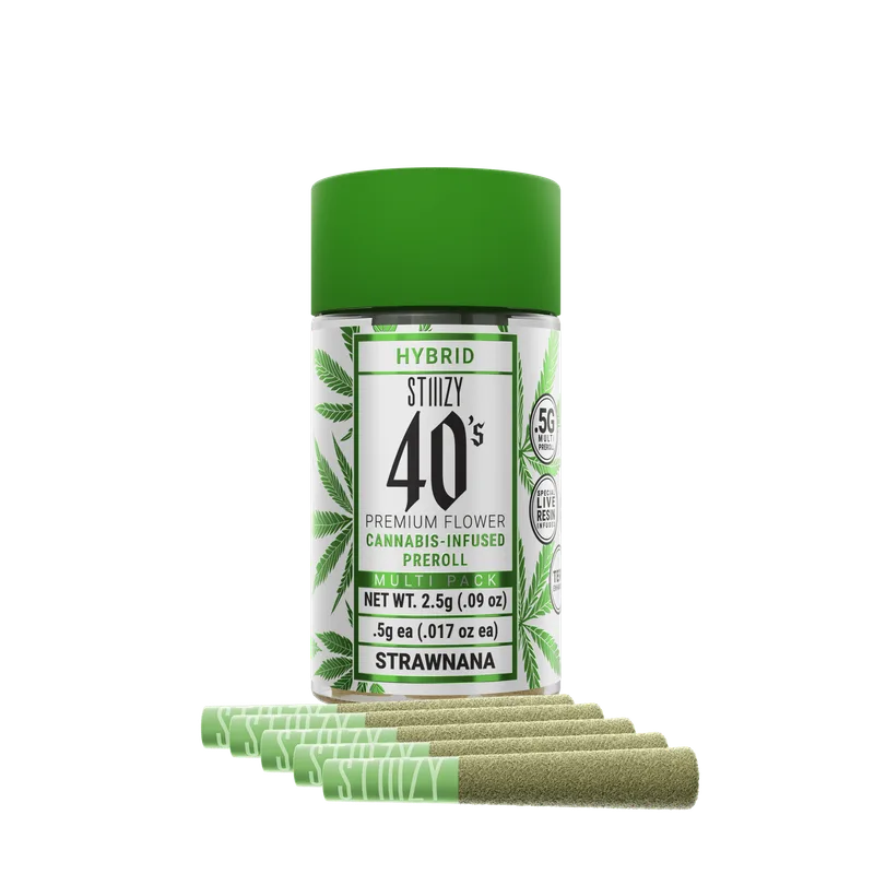 Strawnana Infused Pre-Roll | 5 x 0.5g
