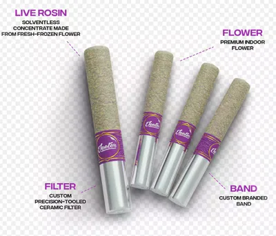 Nightshade Cannon Rosin Infused Preroll 3 Pack