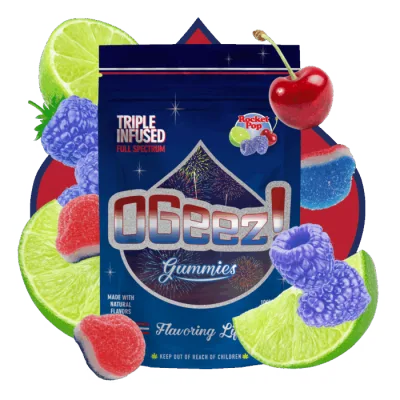 Rocket Pop Triple Infused Gummies
