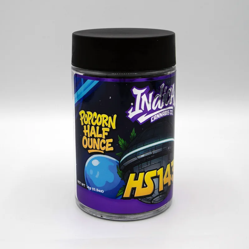 Indica Cannabis Co - Popcorn Flower - HS143 (I) (14.0g)