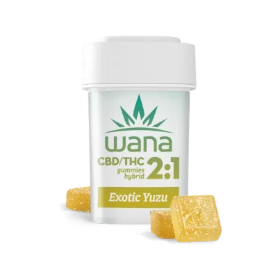 Exotic Yuzu 2:1 CBD:THC Gummies