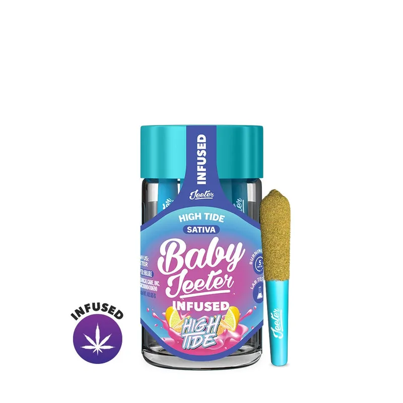 High Tide Baby Jeeter Infused Pre-Roll 5-pack | 2.5g
