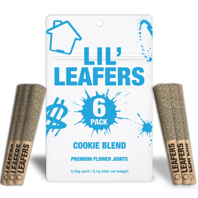 Leafers 2.1g Pre-Roll 6pk - Cookie Blend