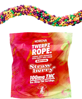 Korova - Twerpz Rope - Strawberry (H) (100mg)