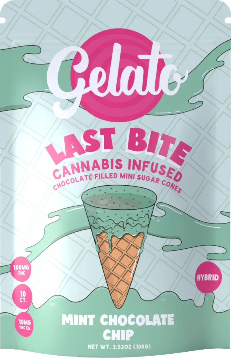 Gelato 100mg - Mint Chocolate Chip