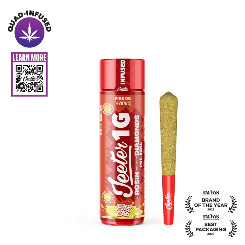 Fire OG Jeeter Infused Pre-Roll | 1g