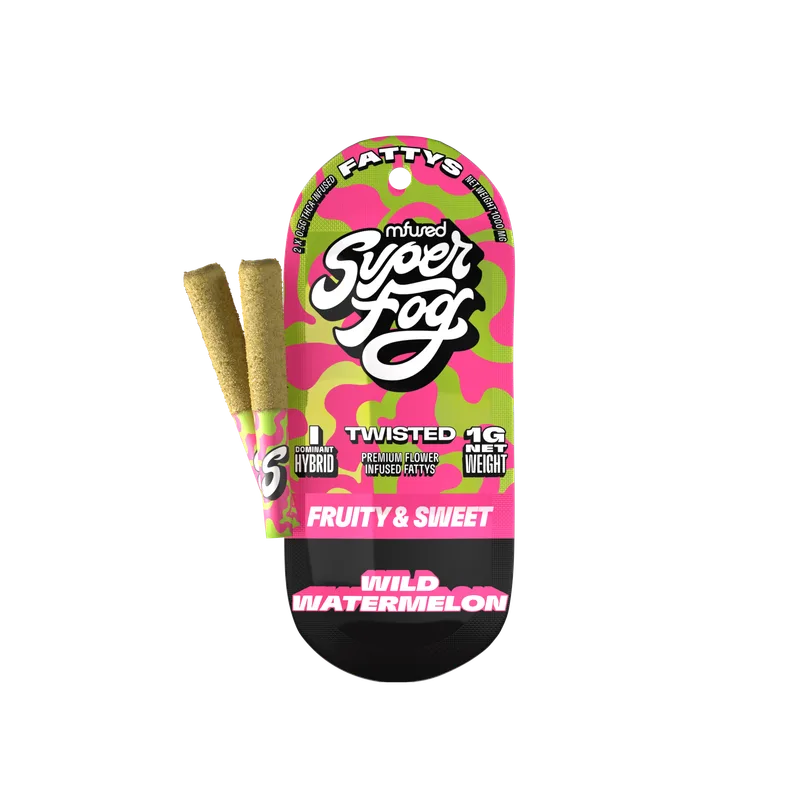 Mfused 1g Infused Pre-Roll 2pk - Wild Watermelon